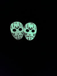 Jason Mask Earrings