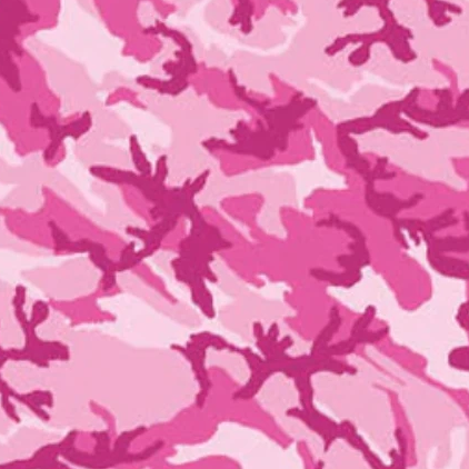 12" Permanent Patterned Adhesive Vinyl Camo Pink - Kolorful Krafting 