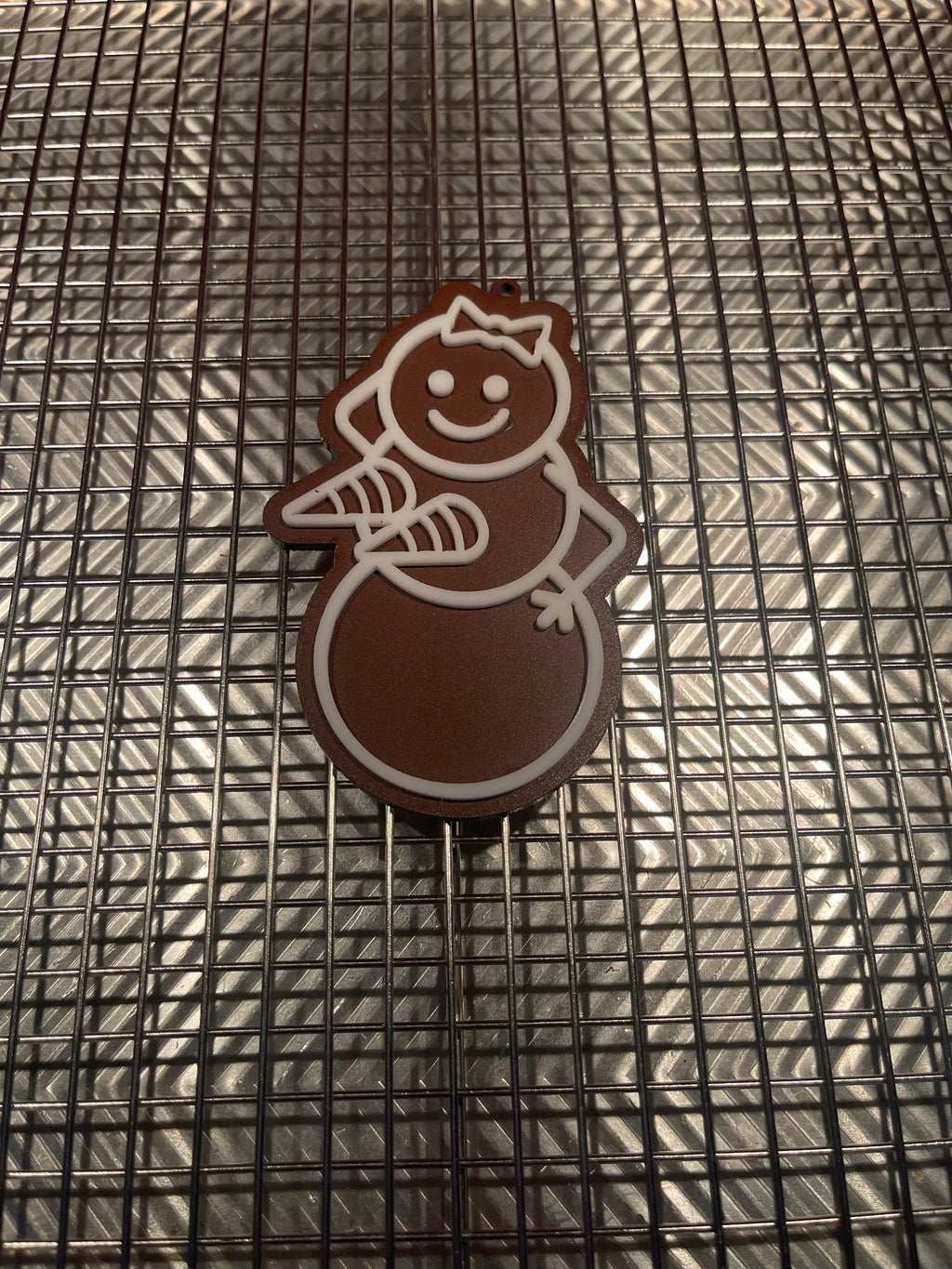 Naughty Gingerbread Ornament