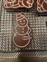 Naughty Gingerbread Ornament