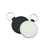 Faux Leather Keychain-Single Side Sublimation Blank