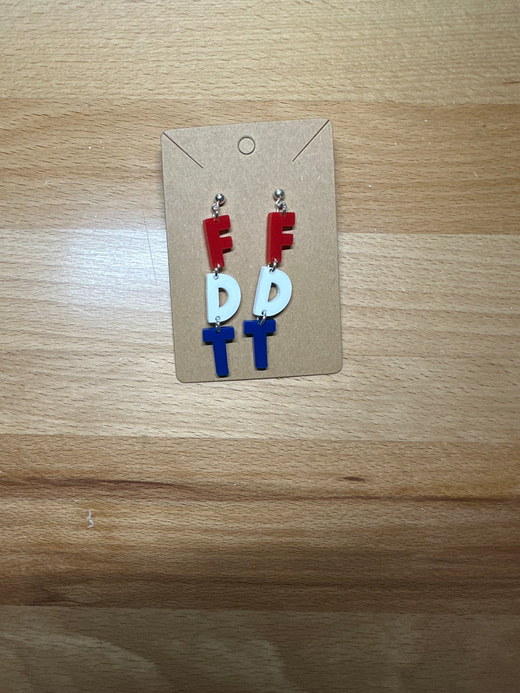Alphabet Earrings
