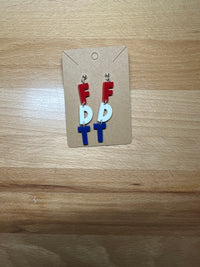 Alphabet Earrings