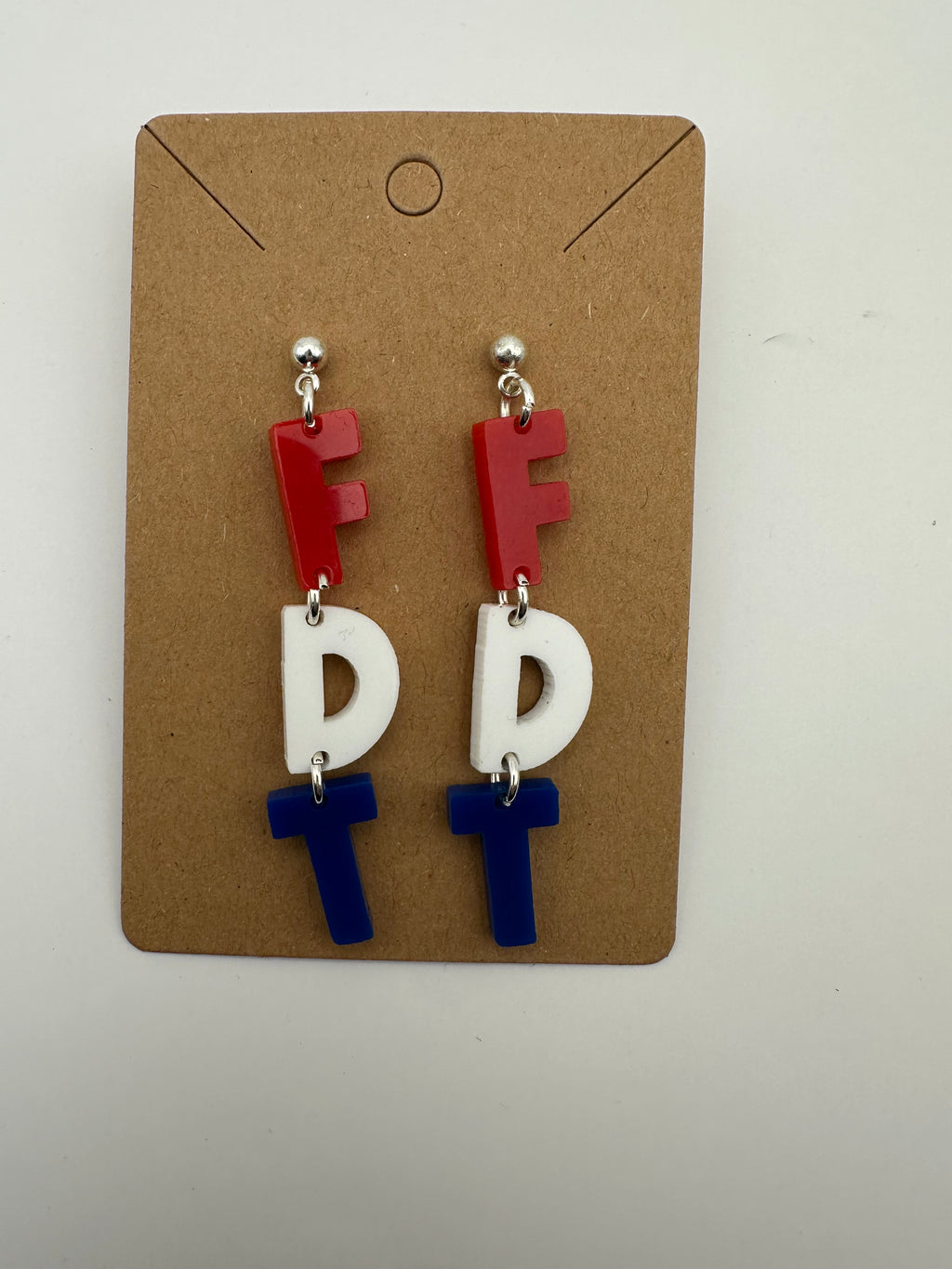 Alphabet Earrings