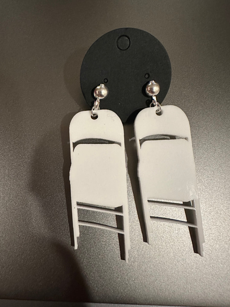 Chair Earrings – Kolorful Krafting