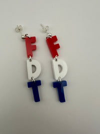 Alphabet Earrings